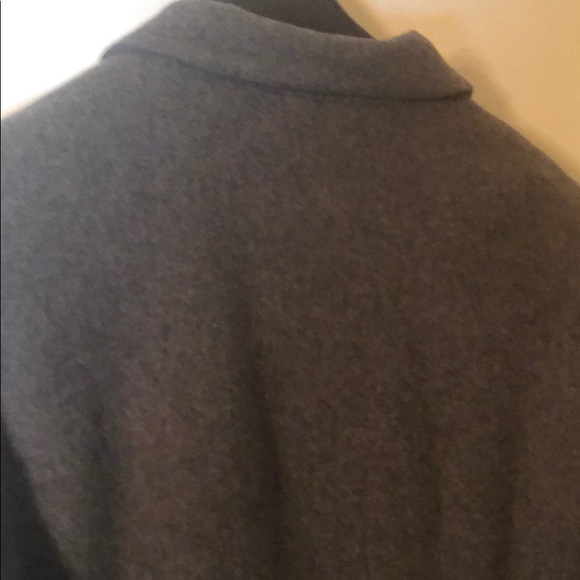 Louben Women’s Wool/Cashmere Gray Trench Coat - Picture 6 of 9